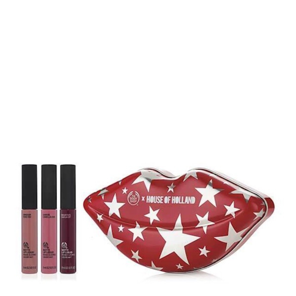 The Body Shop X House of Holland Lipsticks
